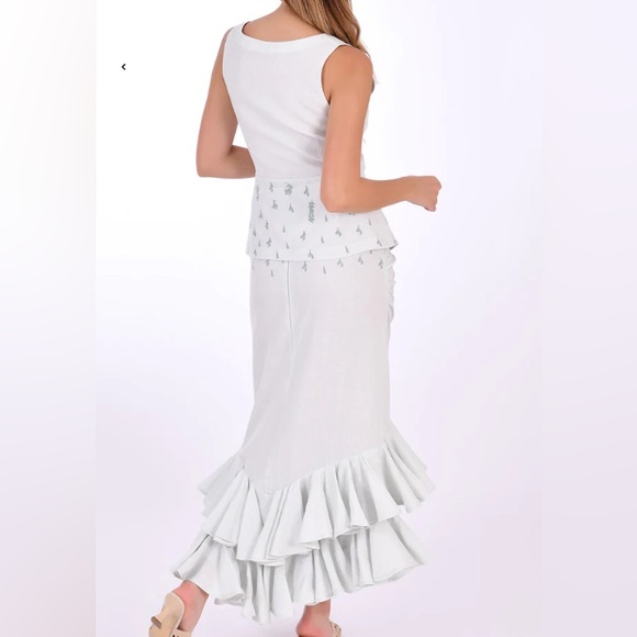 NWT FANM MON Flamen Top & Skirt Set | Mint Green × 1
S / Mint Green - Picture 4 of 9